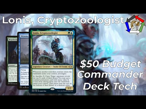Lonis, Cryptozoologist  - $50 Budget EDH/Commander Deck Tech