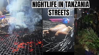 Tanzanian Nightlife Experience | Tasting Delicious Street Foods at Night 🇹🇿
