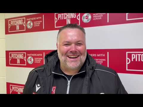 POST MATCH INTERVIEW: Paul Rawden - Ashington (H) 4th November 2023