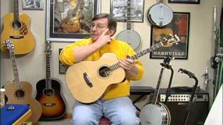 Video thumbnail for Blueridge BR-40T Tenor guitar & "Johnny Lad" by Jamie Boss