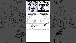 KOREAN FUNK Vs PYTHON FUNK 💀 #shorts #shortsfeed