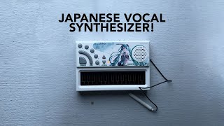 Video thumbnail for Pocket Miku: A unique vocal synthesizer from Japan by David Hilowitz Music