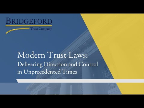 Modern Trust Law: Delivering Direction and Control in Unprecedented Times thumbnail