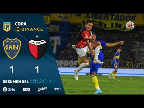 #CopaBinance | Fecha 1 | resumen de Boca - Colón