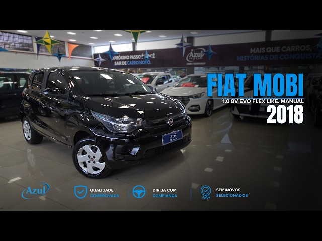 Vídeo FIAT MOBI 1.0 8V EVO FLEX LIKE. MANUAL