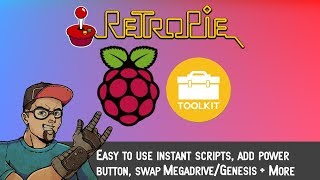 RetroPie Toolkit - Easy Enable Power Button, Reset Controls, Swap Genesis Megadrive & More