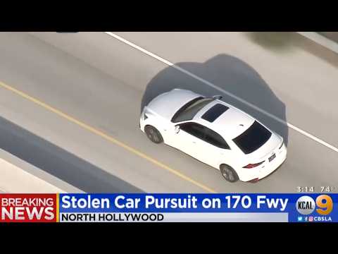 Suspect in police pursuit stole off-duty police officer's car!
