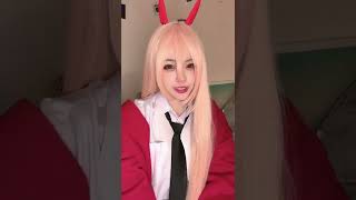 チェンソーマンのパワー似合う？【コスプレ】 #shorts