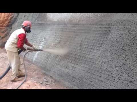 Proteção de talude com Concreto Projetado - GEOCONCRET
