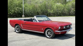 Video Thumbnail for 1965 Ford Mustang Convertible