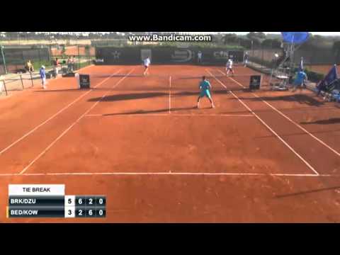 Amazing point by Dzumhur and Brkic at the 2015 Mohammedia Challenger