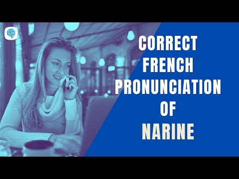 How to pronounce 'Narine' (Nostrils) in French? | French Pronunciation