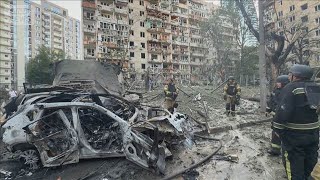 ロシア軍　キーウに大規模攻撃　10人死亡56人けが　住宅やホテルに被害　ビル火災も　(2026年7月2日)