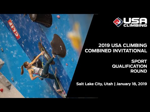 2019 USA Climbing: Combined Invitational | Sport Qualification Round