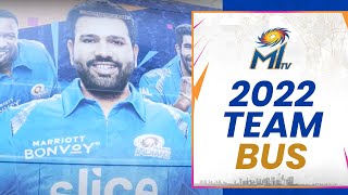 Tata IPL 2022 Team Bus reveal | Mumbai Indians