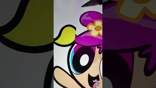 Procreate • Bubbles Hi Hi Puffy Ami Yumi • #procreate #drawing #shorts #shortsvideo  #digitalart