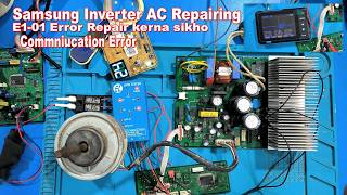 samsung inverter AC E1 01 Comniucation error kese repair kere