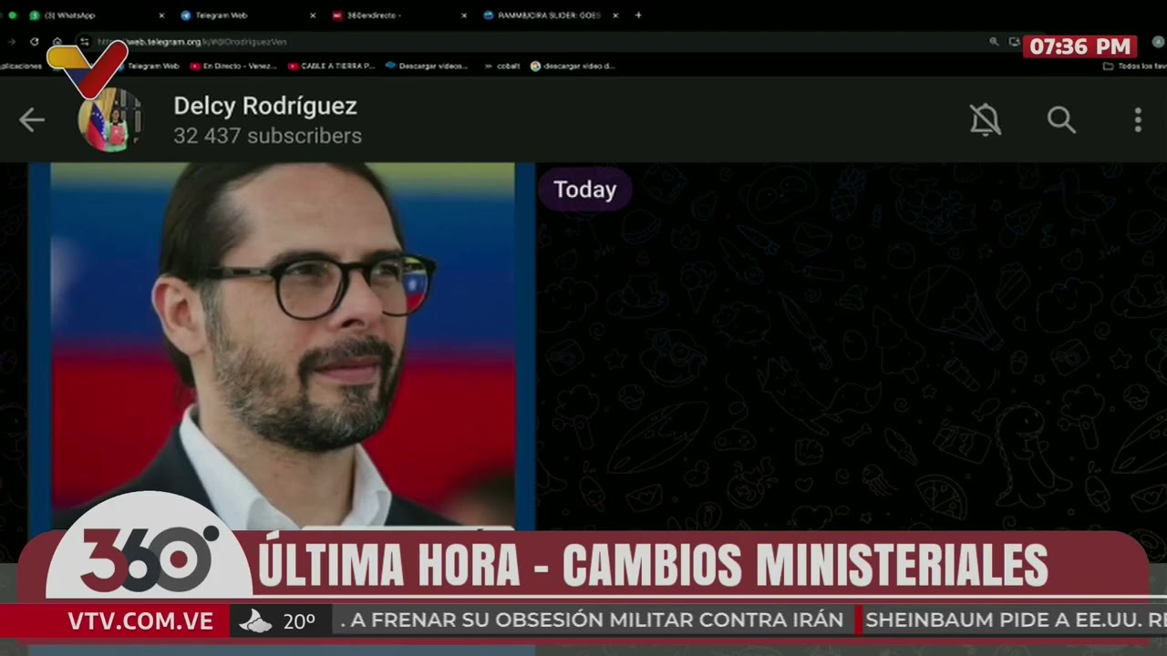 Presidenta encargada cambia tres ministros