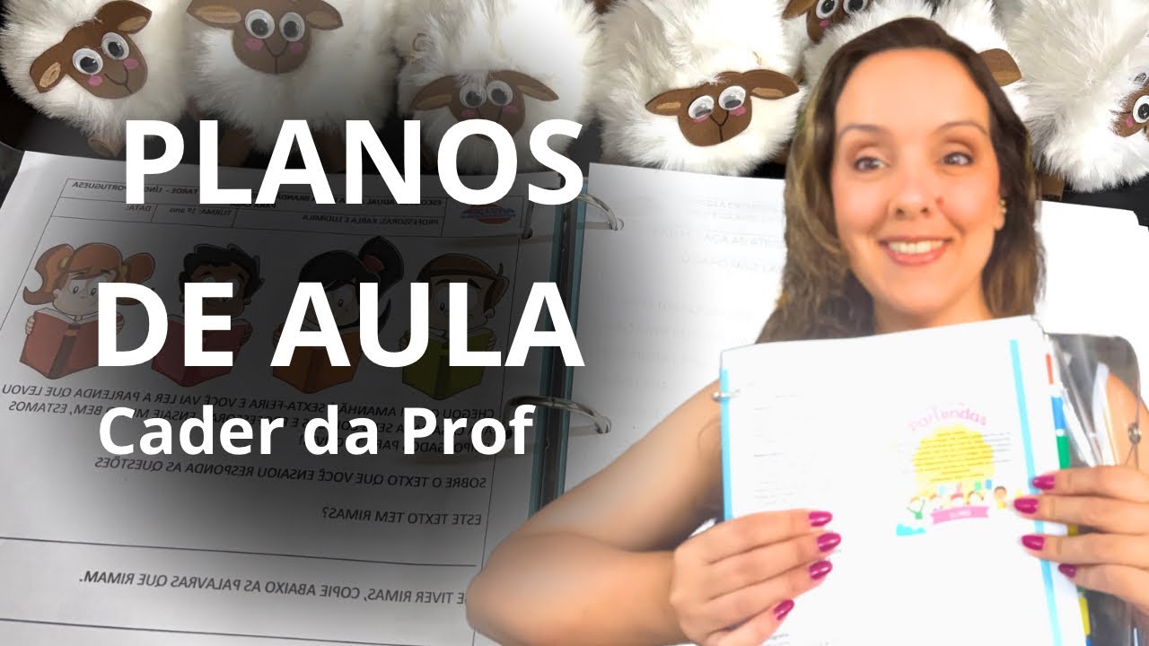 Planos de aula ALFABETIZAÇÃO - Caderno da Professora