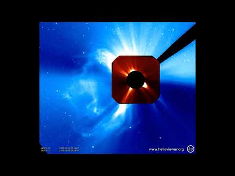 Coronal Mass Ejection (1/3/2023) - SolarHam.com