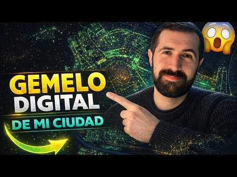 He creado un gemelo digital de mi ciudad (y se mueve en tiempo real)
