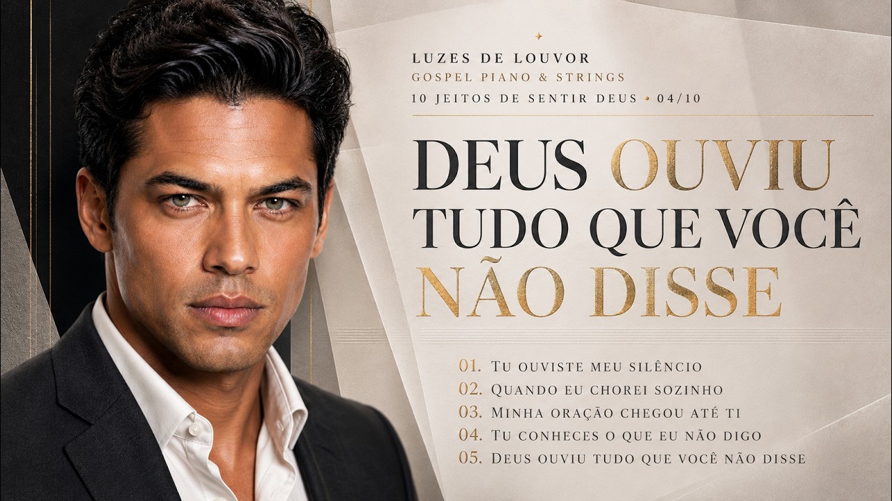 ELE OUVIU SEU CORAÇÃO, MESMO NO SILÊNCIO