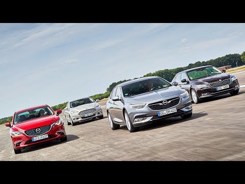 Ford Mondeo vs Opel Insignia vs Mazda 6 vs Skoda Superb