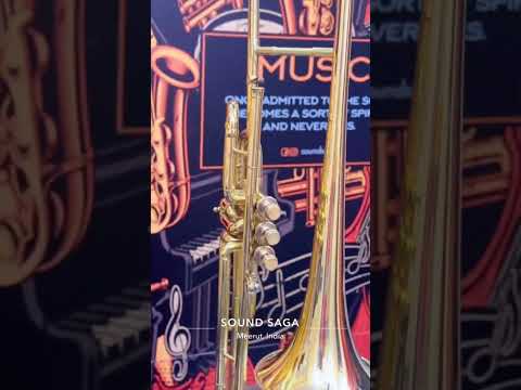 SOUND SAGA® Valve Trombone With All Accessories Including Mouthpiece & Case. image 7