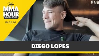 Diego Lopes Makes The Hard Sell For Movsar Evloev Rematch Next | The MMA Hour