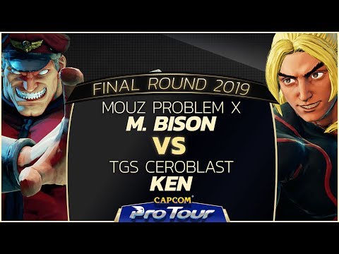 MOUZ Problem X (M. Bison) vs TGS Ceroblast (Ken) -  Final Round 2019 - Day 2 Pools - CPT 2019