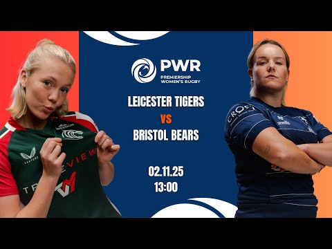 LIVE Premiership Women's Rugby | Leicester Tigers vs Bristol Bears