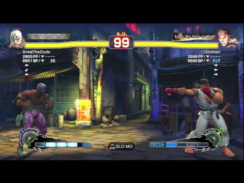 SSF4 AE: DrewTheDude (El Fuerte) vs r3zzbian (Ryu)