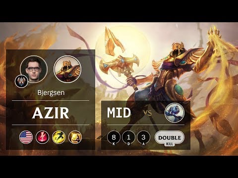 Azir Mid vs Fizz - NA Challenger Patch 9.12