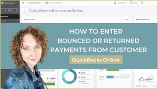 How to Enter Bounced or Returned Payments From Customer