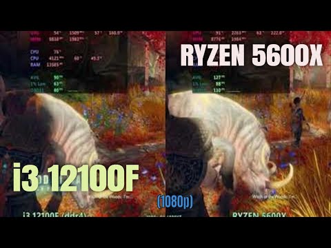 i3 12100f vs Ryzen 5600x in 2024