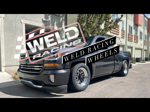 Update -Installing my Weld Forged wheels On my Silverado.