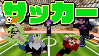 【マイクラ】マイクラでする超次元サッカーがヤバすぎたｗｗｗ【ふたばと！】