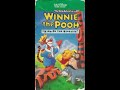 Opening And Closing To The New Adventures Of Winnie The Pooh King Of The Beasties 1992 VHS
