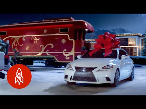 Where the Bows In Holiday Car Commercials Come From