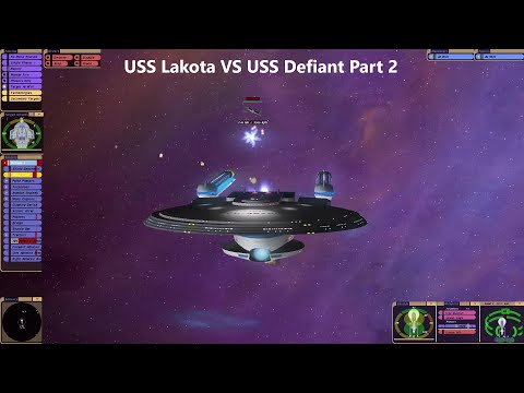 USS Lakota VS USS Defiant | Part 2 | Epic Battle | Star Trek Deep Space Nine | Bridge Commander |