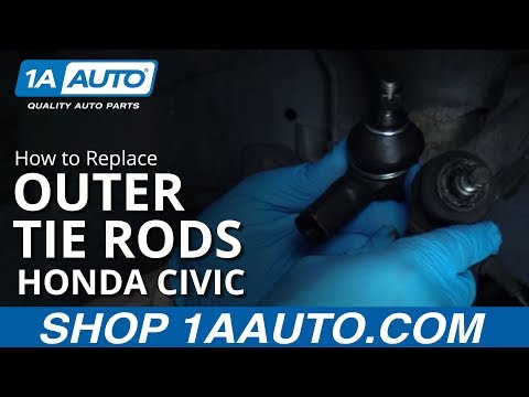 How to Replace Outer Tie Rod 03-05 Honda Civic
