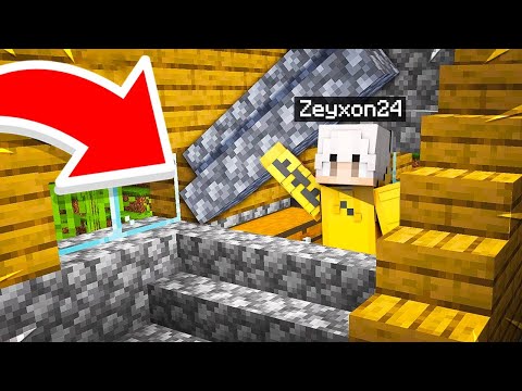 Costruisco Una CASA SEGRETA Sotto le Scale in Minecraft