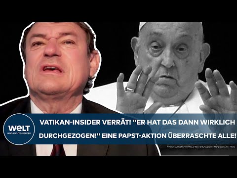 Video Thumbnail: FRANZISKUS: Vatikan-Insider verrät! "Er hat das wirklich durchgezogen" Papst-Aktion überraschte alle