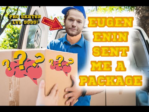 😲😲😲EUGEN ENIN SENT ME A PACKAGE!! 😲😲😲