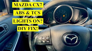 ABS & Traction Control Warning Lights — Mazda CX 7 Common Fix