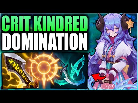 Dominate The Jungle With This Crit Kindred Build! Perma Kite Phantom Crit Build! - League of Legends