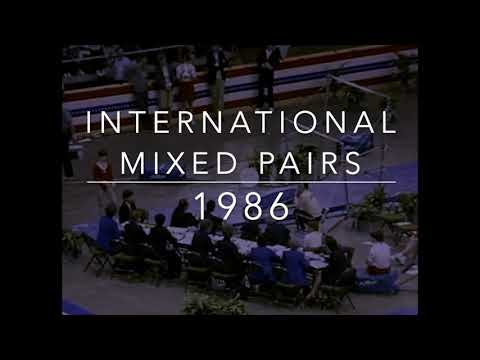 Andrea Ladanyi (Hungary) - Uneven Bars - 1986 International Mixed Pairs