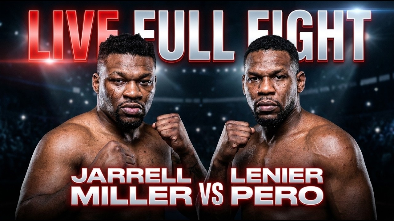 Jarrell Miller vs Lenier Pero – Full Fight Highlights | Brutal KO & Heavyweight War!
