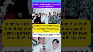 Download lagu Adhisty Zara is pregnant and married #latestnews #adhistyzara #artist #dilan #jkt48 mp3