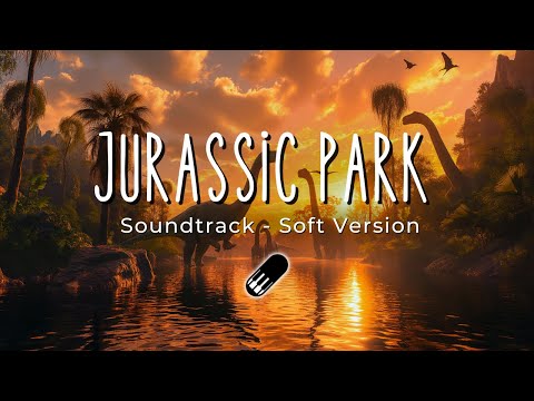 Jurassic Park - Soundtrack (Soft Piano Version) Sleep, Study, Relax